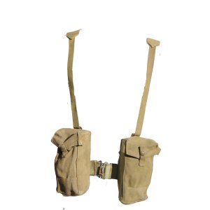 WW2 Era British Army 1937 Pattern Webbing Kit Khaki
