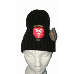 Airbourne Alpha Industries Thermal Beanie Cap Hat