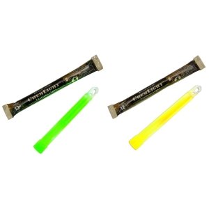 6" British Army Cyalume Glow Sticks x 10