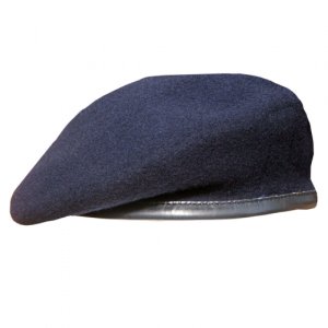 British Army Wool Beret Navy