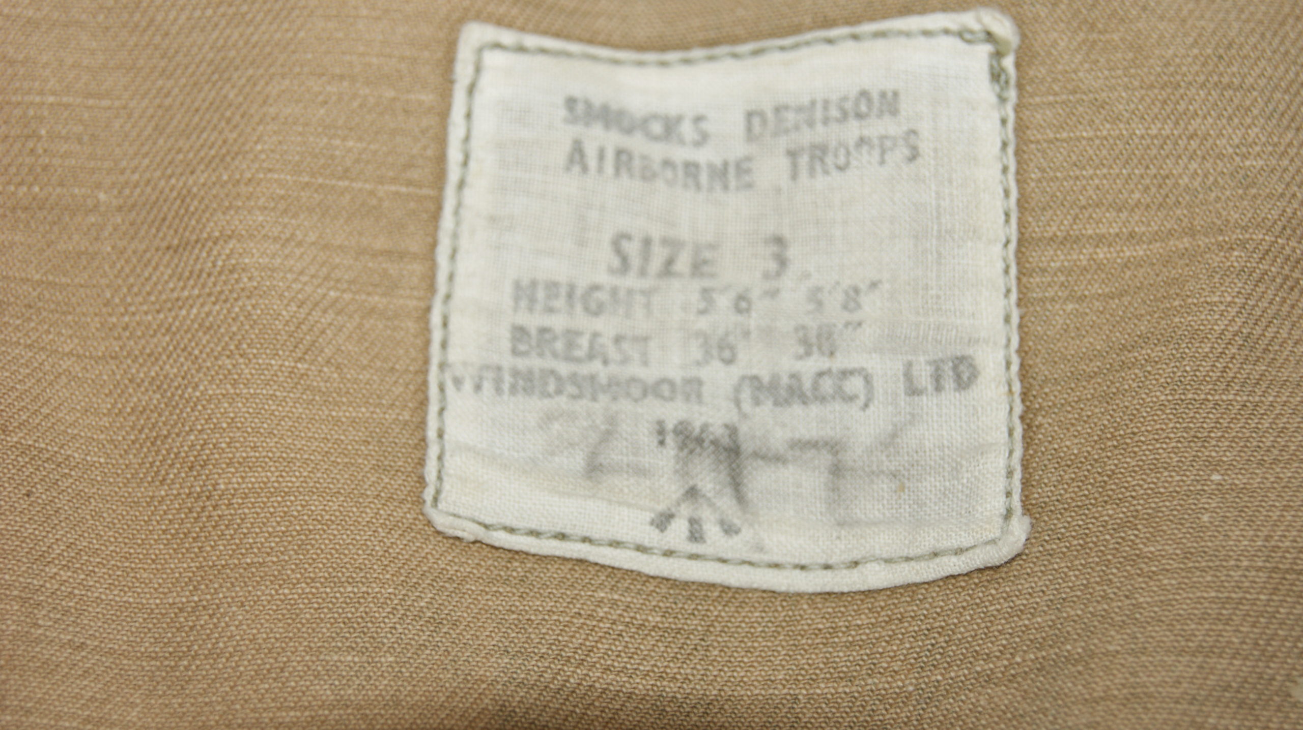 British Army Post WW2 Denison Para Smock Jacket - Army Shop