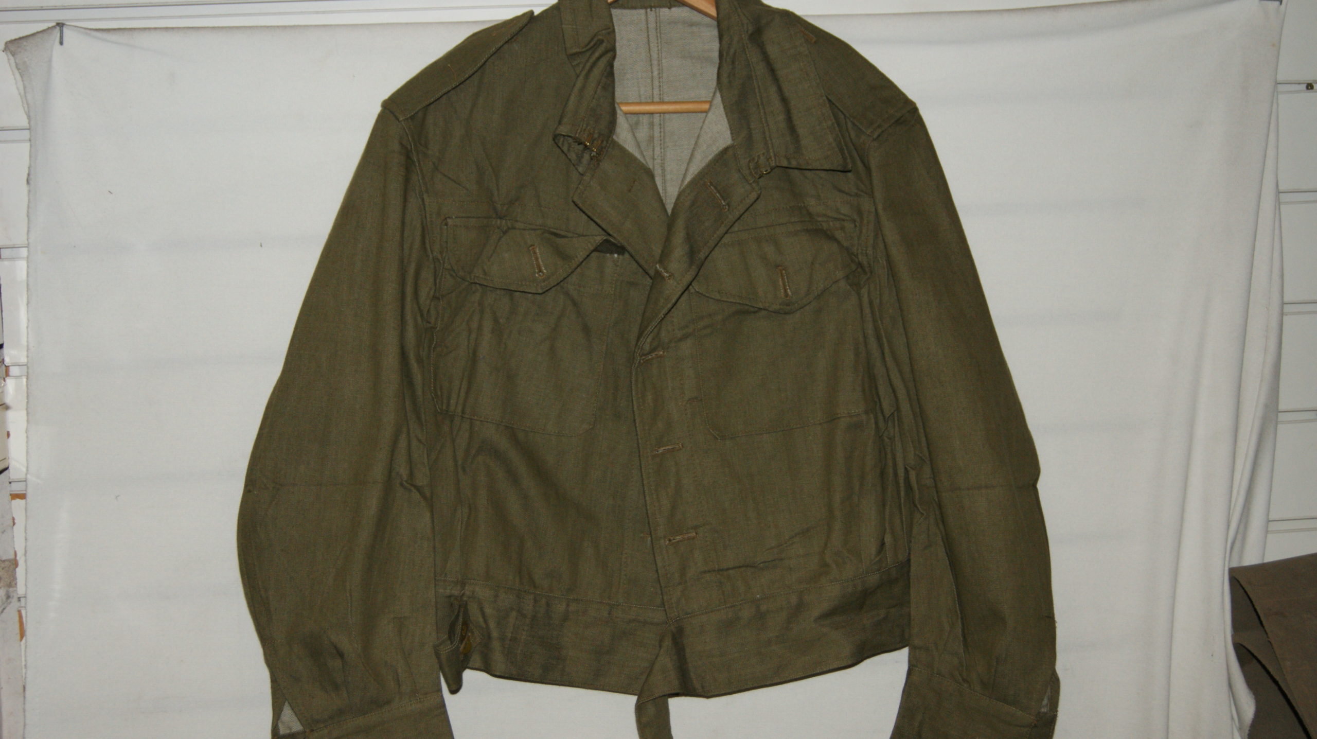 British Army post ww2 Denim Battle dress Jacket Unissued New - Army Shop