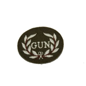 British Army "GUN" Rarden Badge Patch