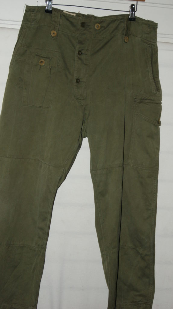 British Army 1952 Pattern Olive Green Trousers Rare - Army Shop