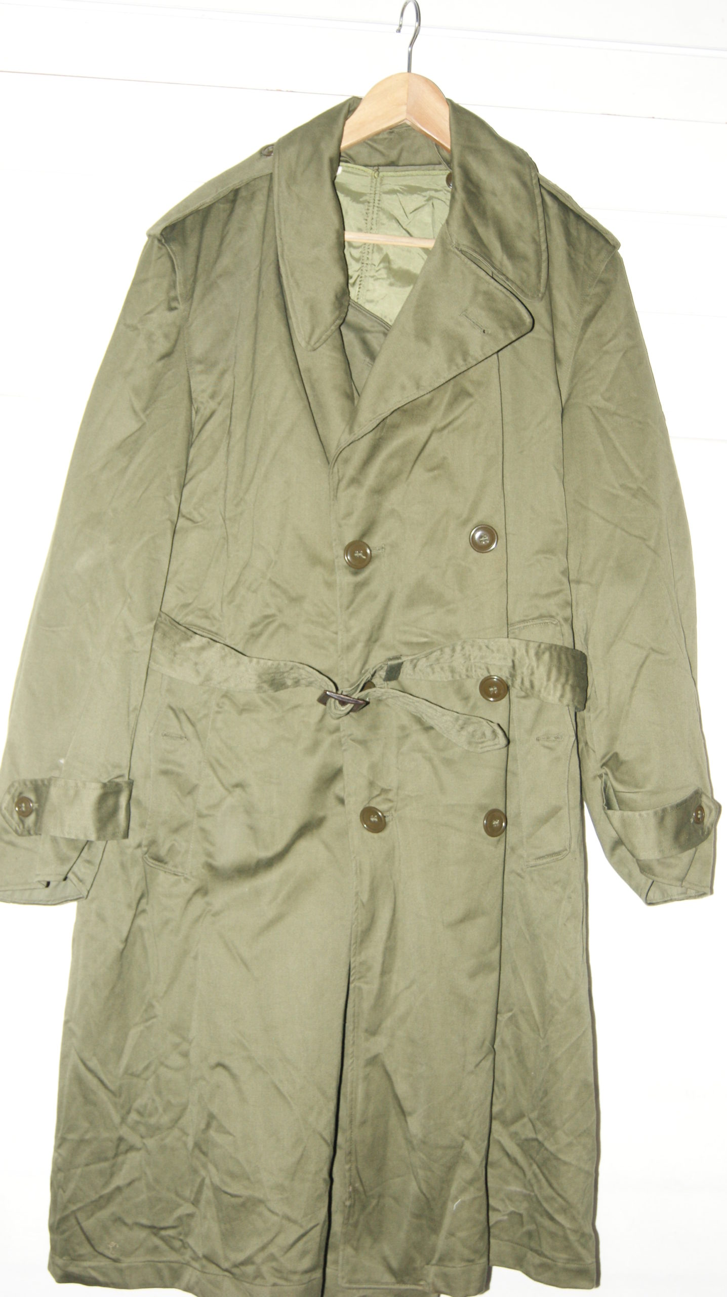 US Army Korean War Overcoat Wool Liner OG 105 1950 pattern - Army Shop