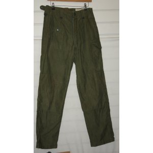 British Army 1960 Pattern Olive Green Trousers Size 4