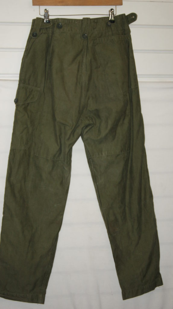 British Army 1960 Pattern Olive Green Trousers Size 4 - Army Shop