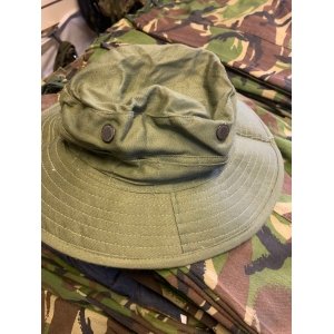British Army Cotton Drill Bush Hats 1960's 1950's Pattern