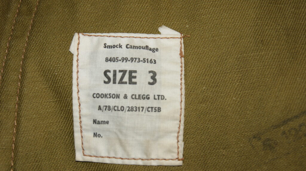 British Army Post WW2 Denison Para Smock Jacket size 3 - Army Shop