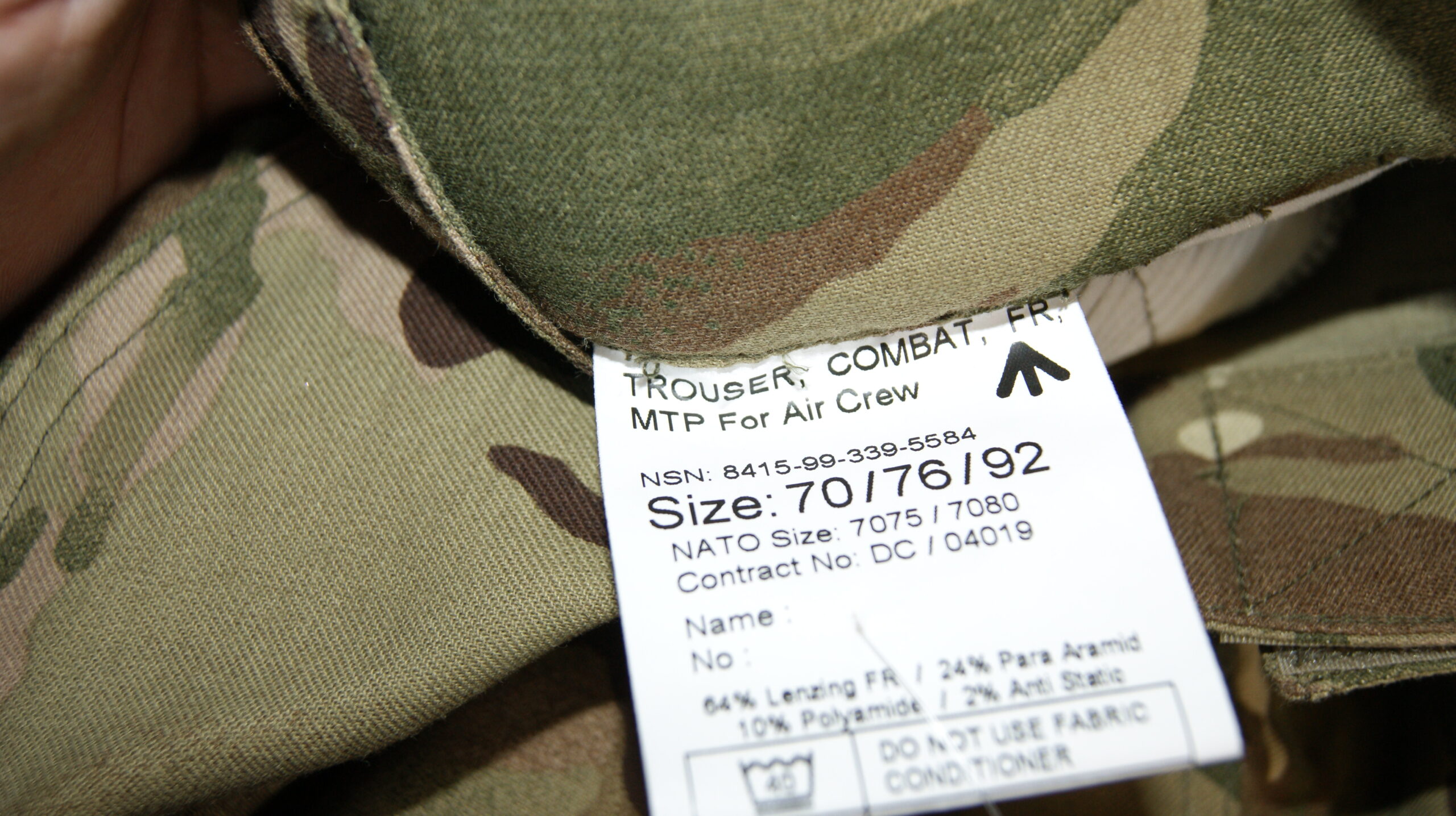 British Armt Mtp Trousers New Tactical Aircrew - Army Shop