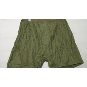 British Army Post WWII WW2 Aertex Olive Green Boxer Shorts