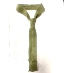 British Army All Ranks fad Woven Tie Green Light