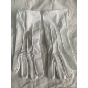 White cotton parade Gloves ceremonial British Army Issue